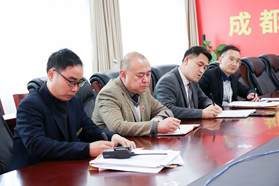成都市技工院校规范办学评估工作组一行莅临我校开展规范办学评估工作